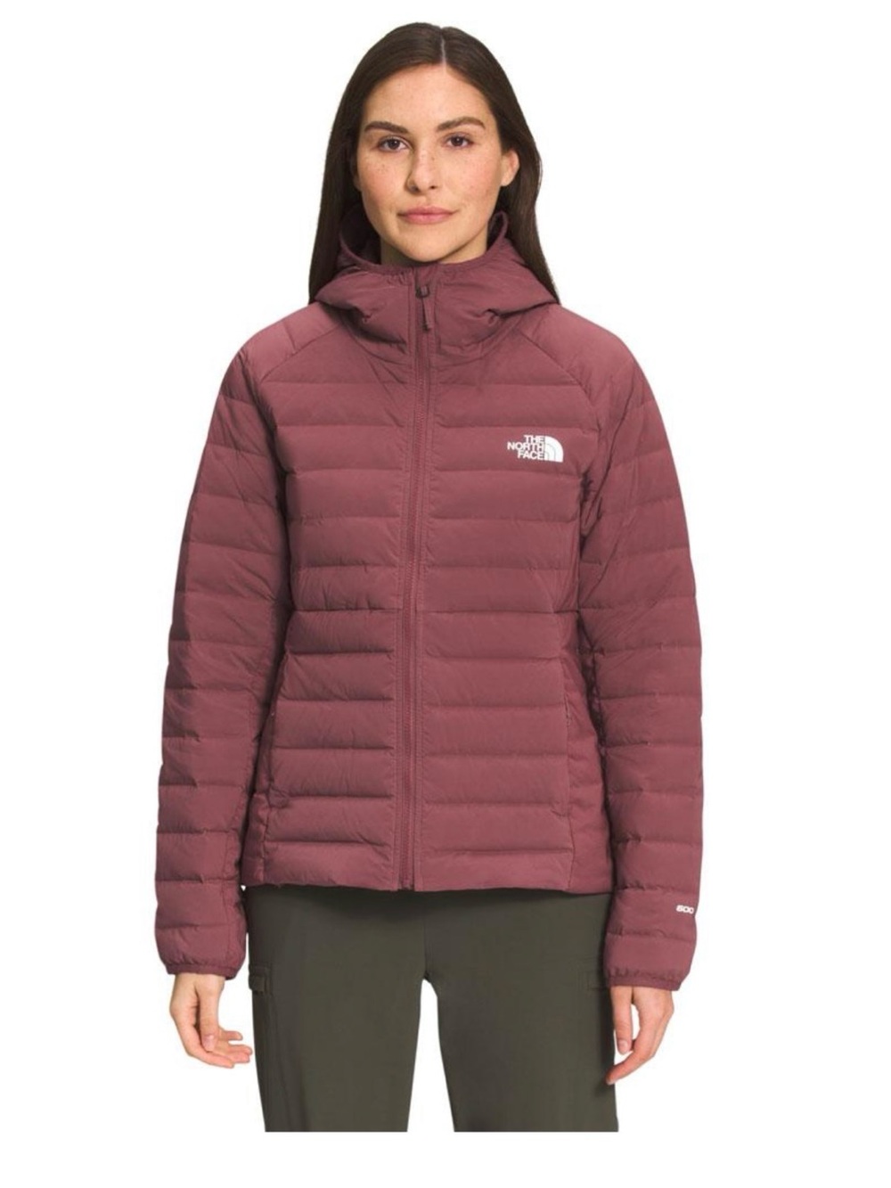 The North Face Belleview Women's Stretch Down Jacket — Wild Ginger Large